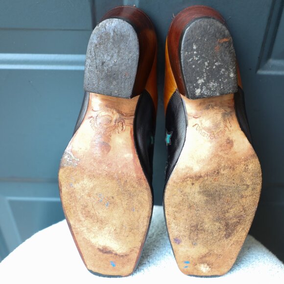 Luchesse Charlie 1 Horse 6.5-B Multicolor Womens Booties - Picture 13 of 13